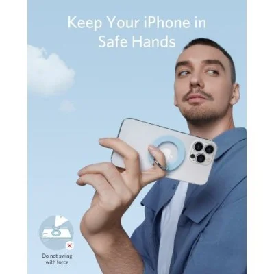 Anker 610 Magnetic Phone Grip (MagGo) - Misty Blue